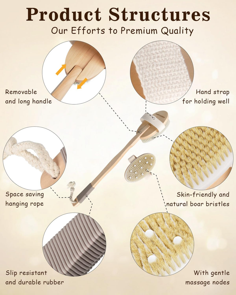 POPCHOSE in-use image shows versatile wet and dry exfoliation routines