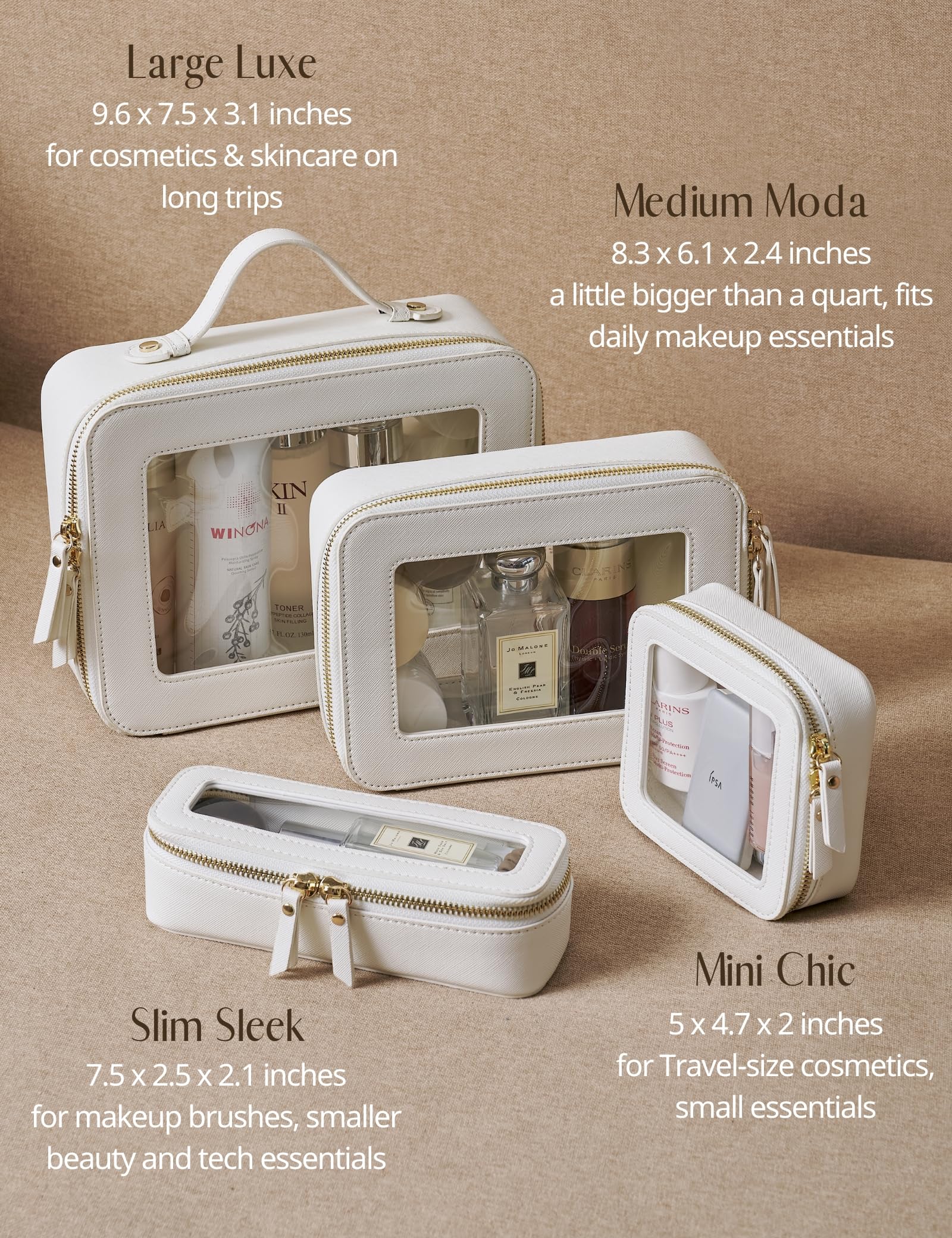 Popvibe travel-ready pouch keeps your essentials organized for trips and commutes.