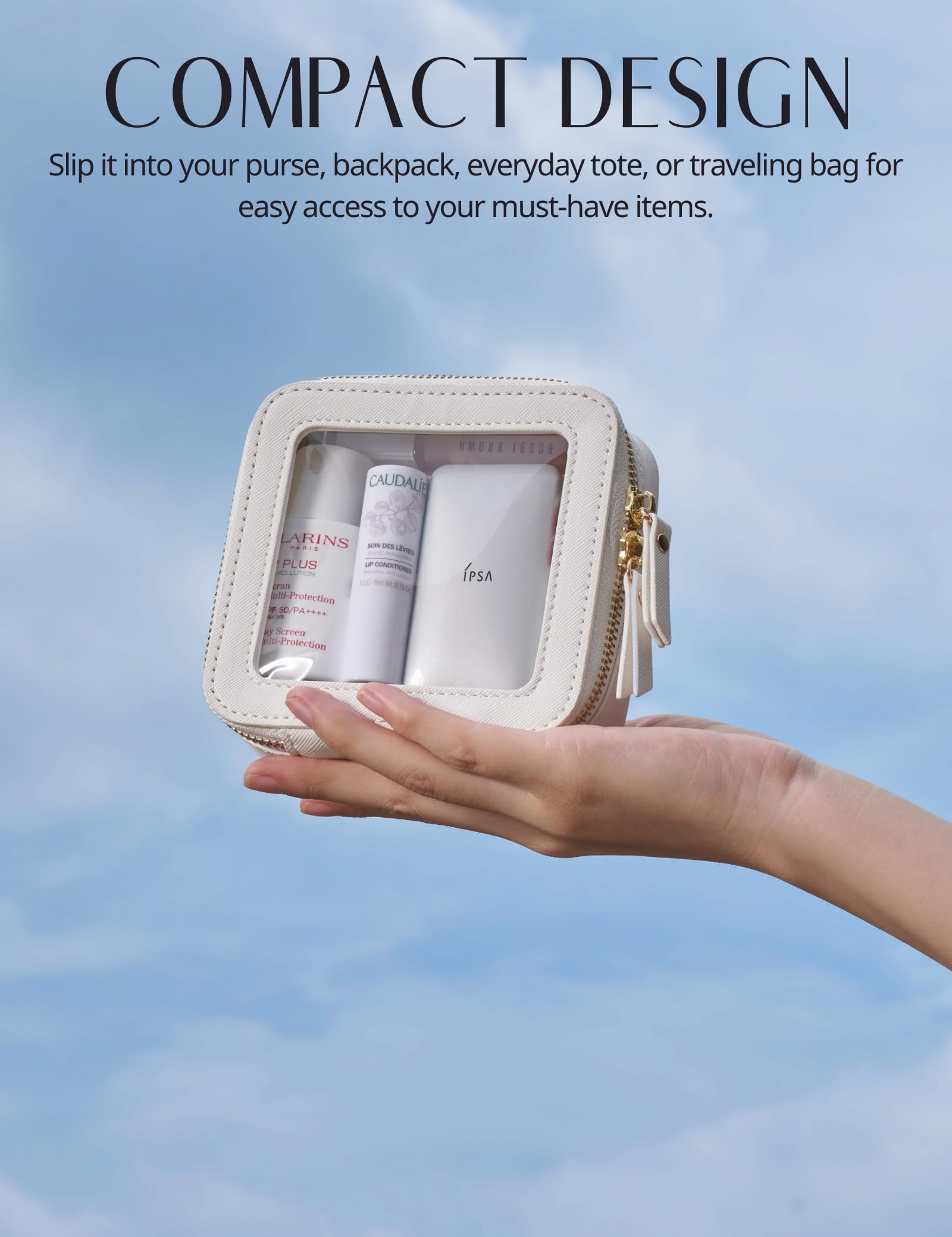 Popvibe waterproof coating keeps contents safe and wipes clean for quick maintenance.