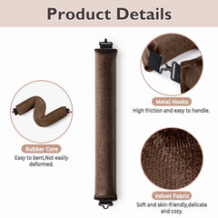 Posicurly 11.4-inch curl rods add body and fullness to the hairstyle.