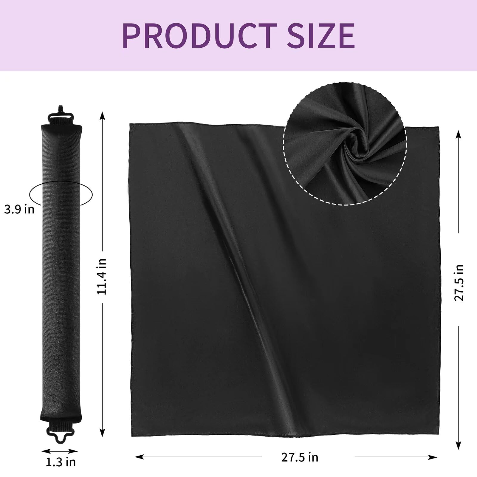 Posicurly heatless curlers suitable for all hair types delivering natural waves.