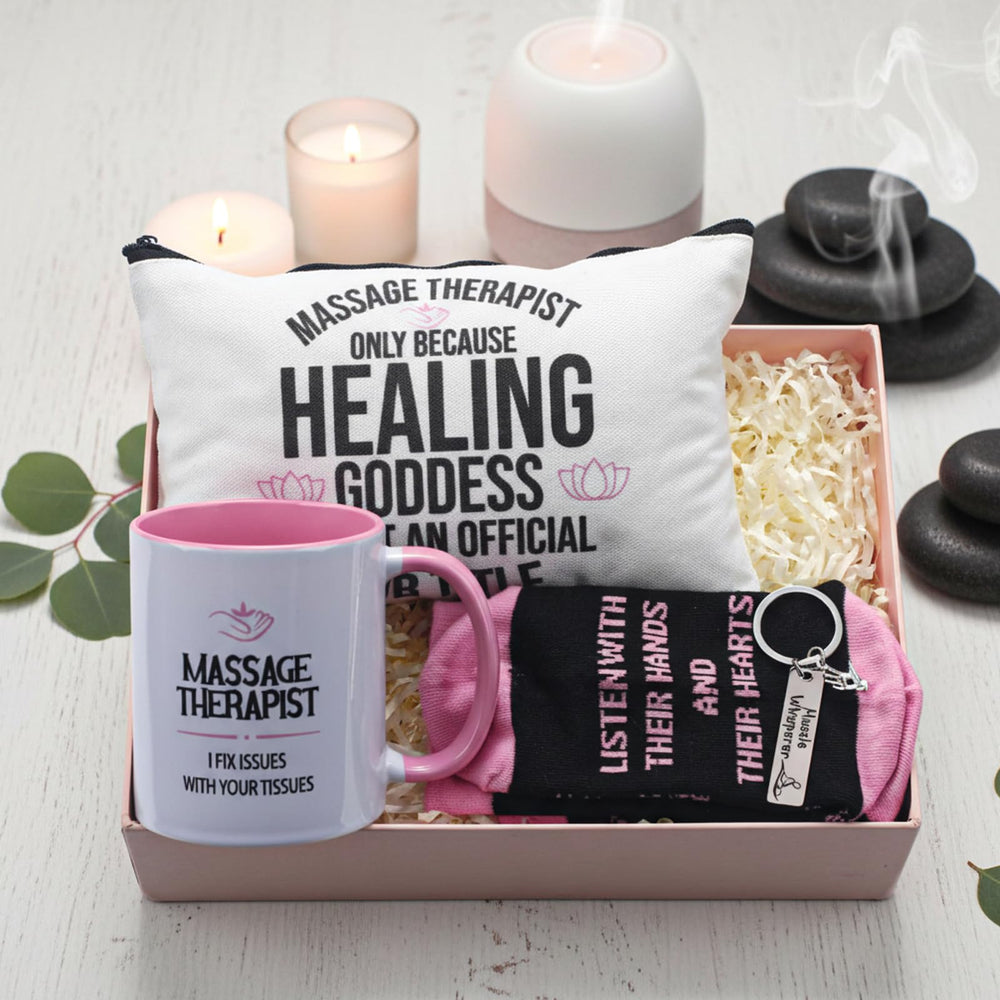 Potchen christmas-design-print image emphasizes thoughtful therapist-friendly gift aesthetics.
