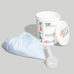 POWERTOOLS 4BOND applicator gloves help protect hands during lightening treatment.