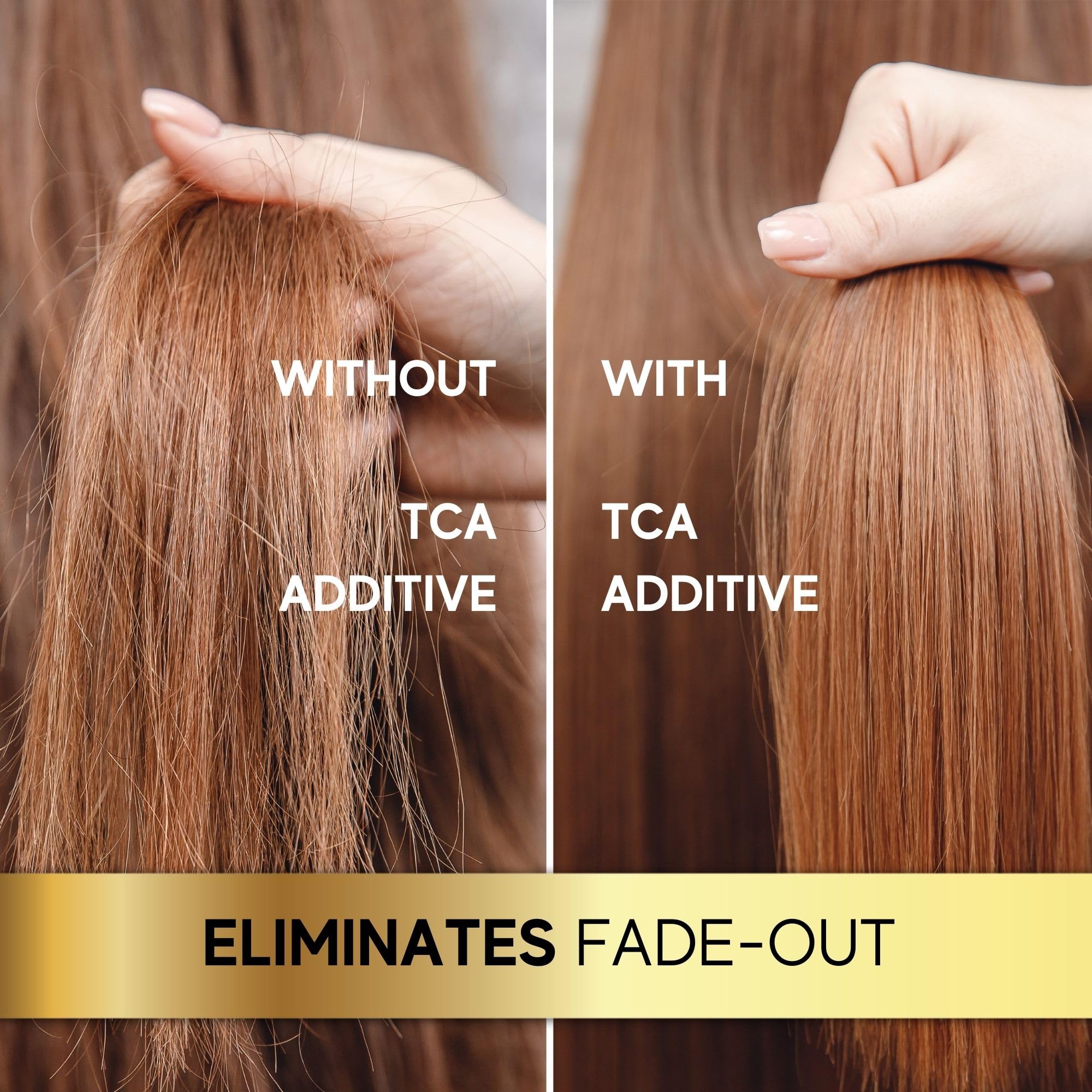 POWERTOOLS shiny hair after use demonstrates conditioning and glossy finish