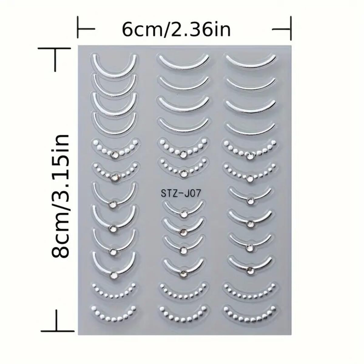 POWPOP includes two sheets for versatile nail art options.