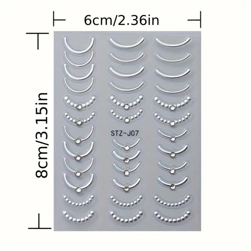 POWPOP includes two sheets for versatile nail art options.