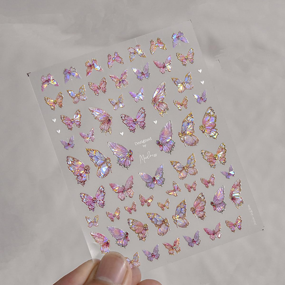 POWPOP butterfly decals offer removable patterns for flexible styling.