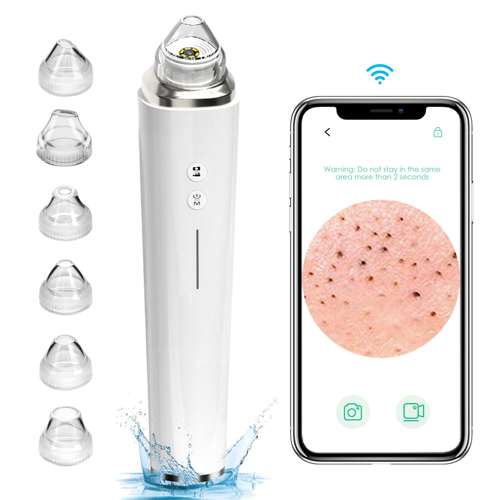 Prabensei blackhead remover camera 20x magnification captures pores for precise treatment.