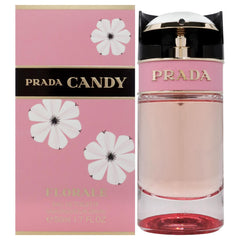 Prada Candy Florale bottle front view, a feminine fragrance for everyday wear.