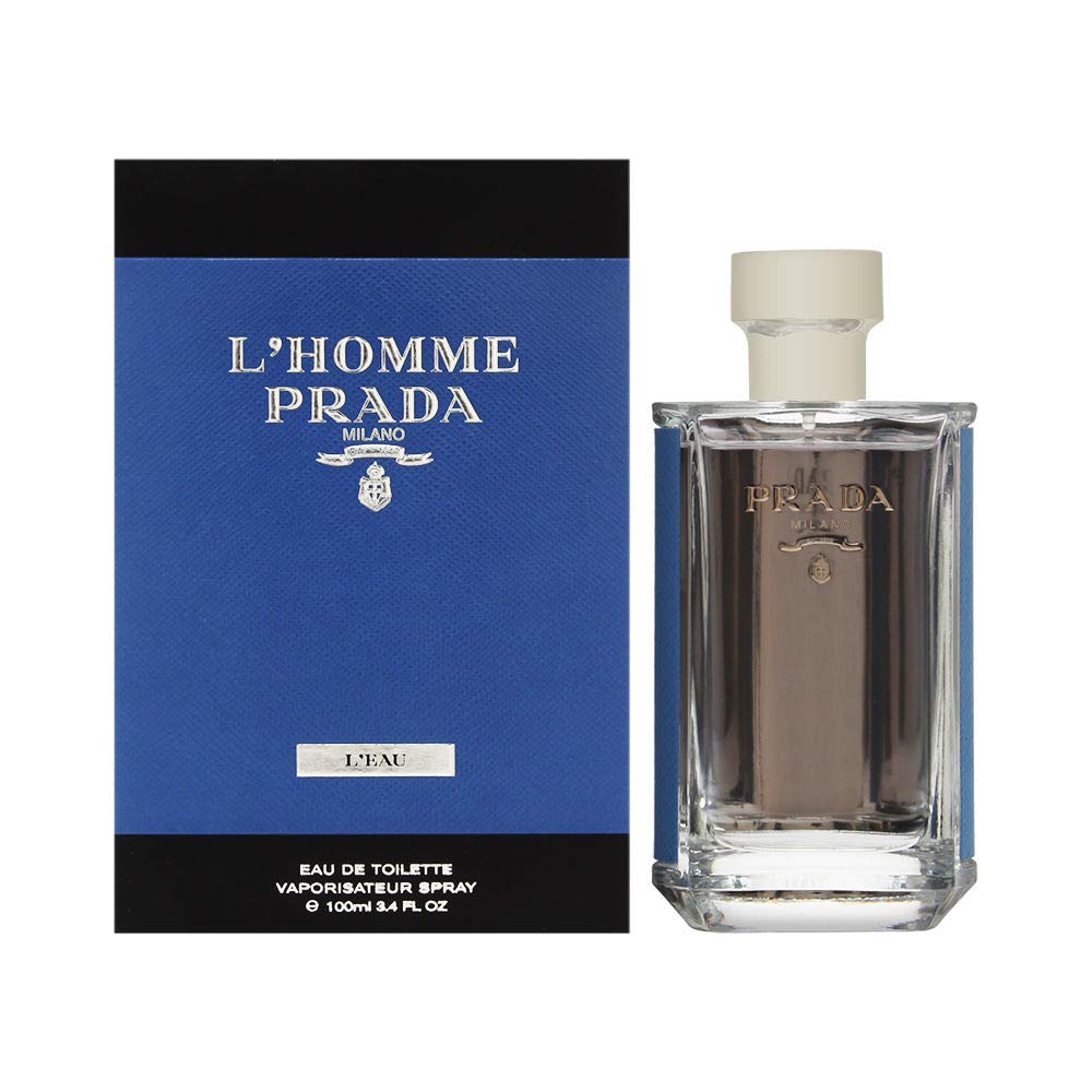 Prada L'Homme L'Eau bottle with premium cap for everyday wear