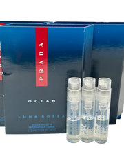 Prada OCEAN Luna Rossa sample-set 3-pack bottle for testing while traveling
