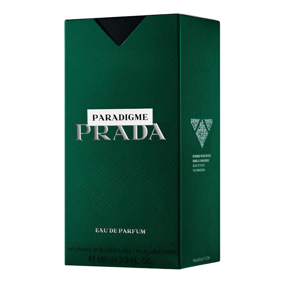 Prada Paradigme heart notes woody musk conveys refined depth