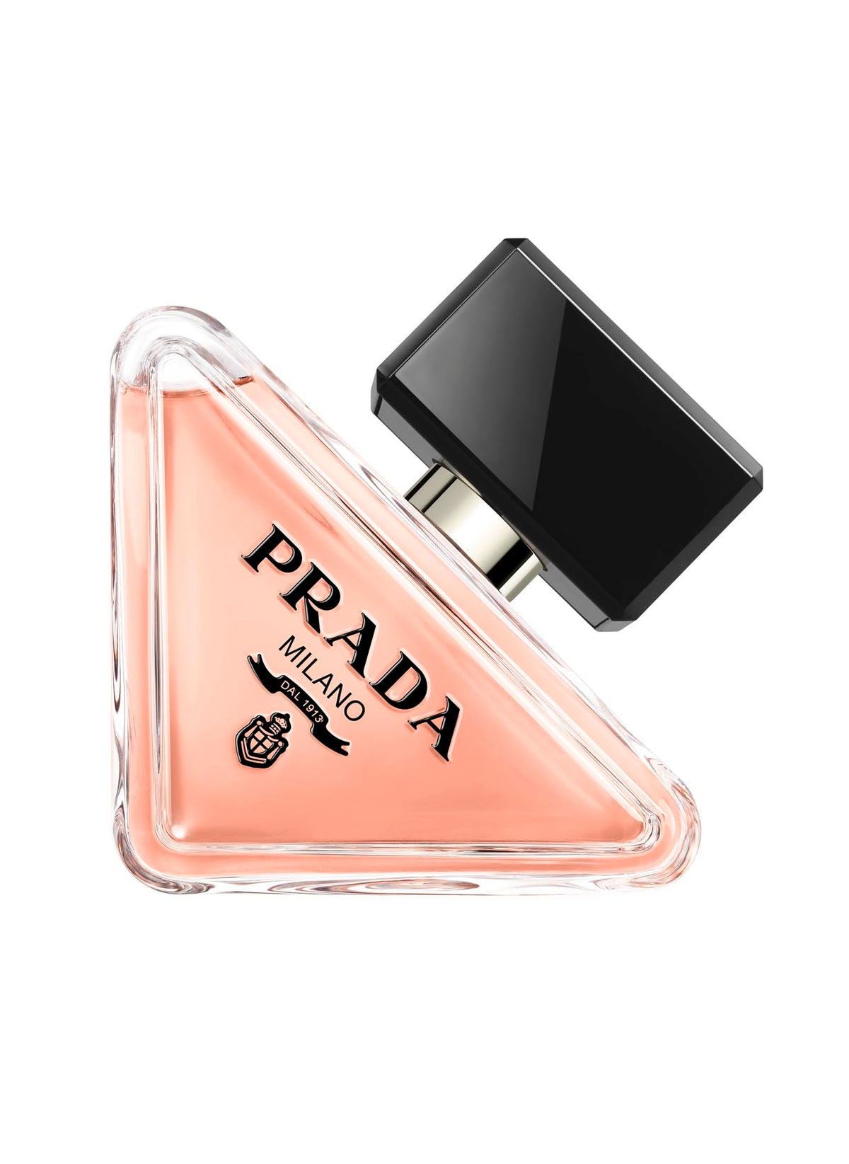 Prada Paradoxe bottle shot showcases a modern, playful fragrance for versatile wear.