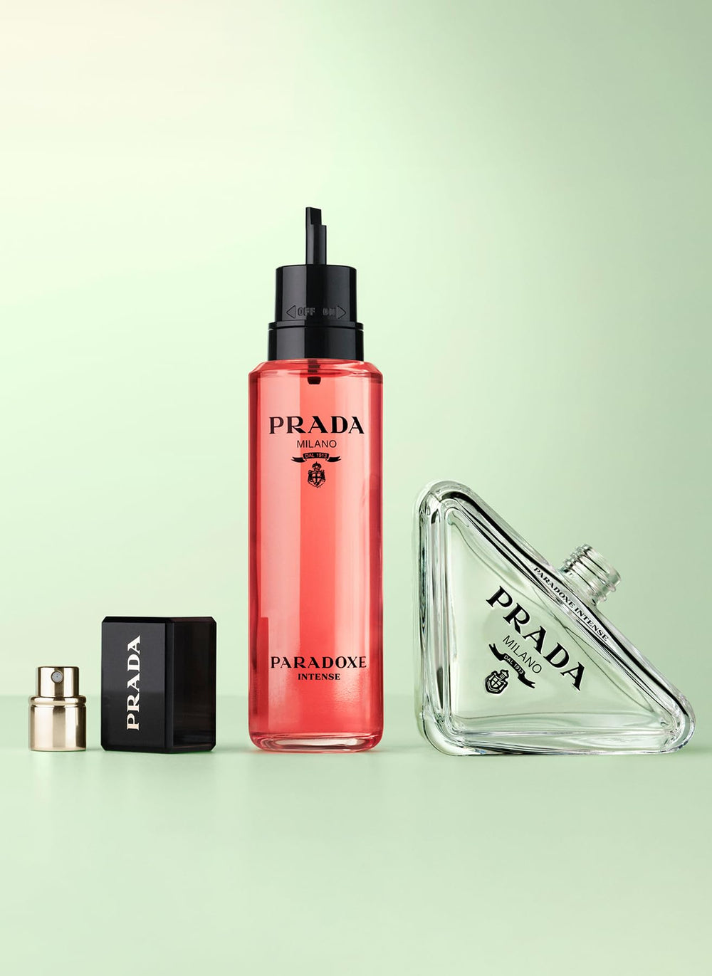 Prada Paradoxe Intense packaging-box conveys premium gifting appeal
