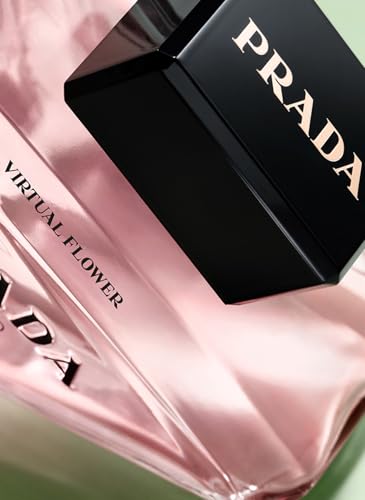 Prada Paradoxe Virtual Flower cap detail conveys elegant packaging for on-the-go confidence.