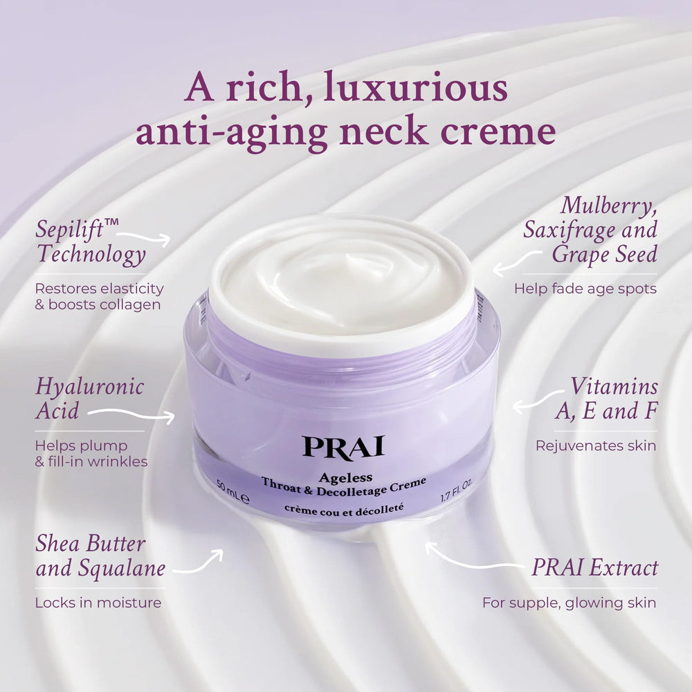 PRAI hyaluronic acid detail illustration emphasizes intense hydration