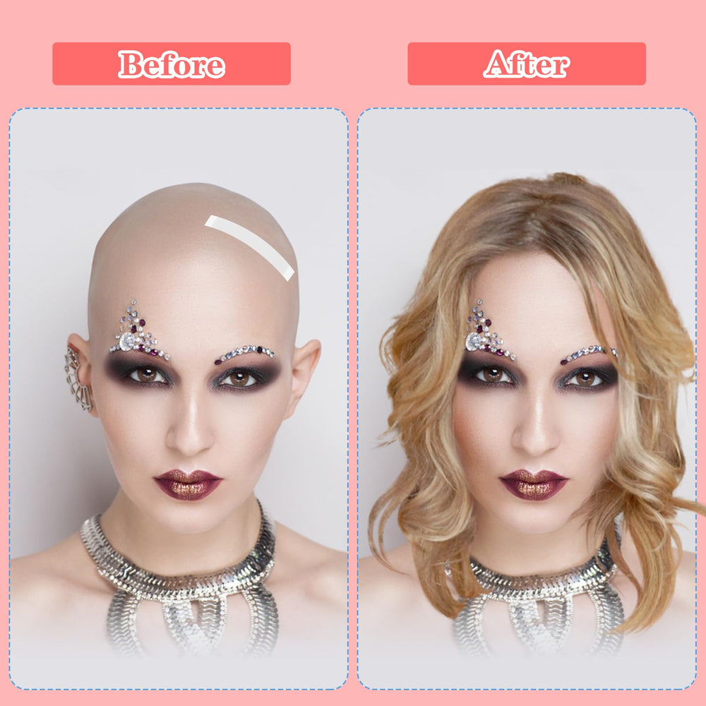Prasacco wig tape durable adhesion for secure, confident wear.