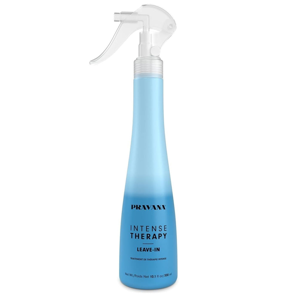 PRAVANA bottle front view shows product and clean salon-ready finish