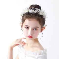 PRDGIRL adjustable flower girl headband comfortable fit for growing children