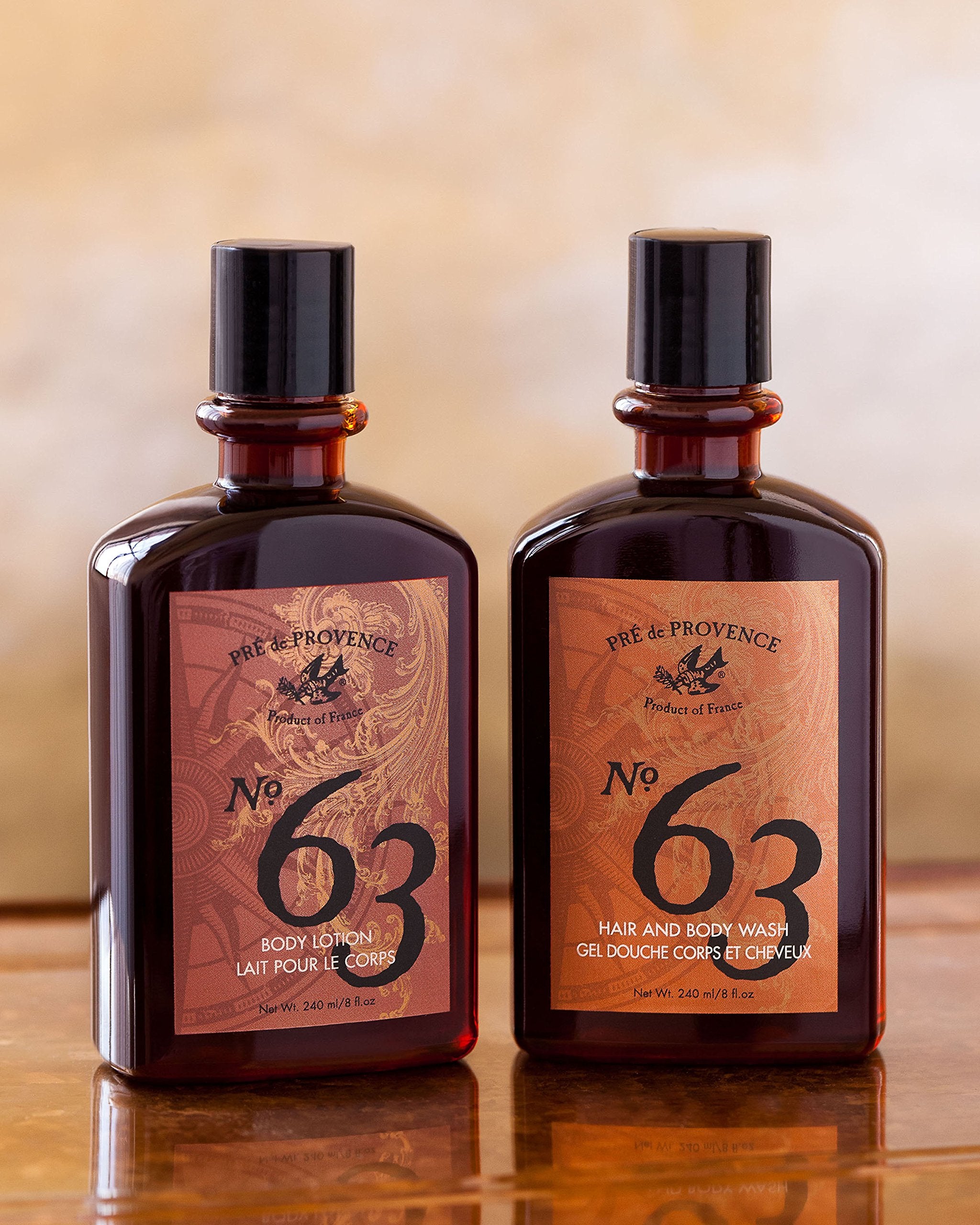 No.63 lotion applied on forearm for quick daily hydration.