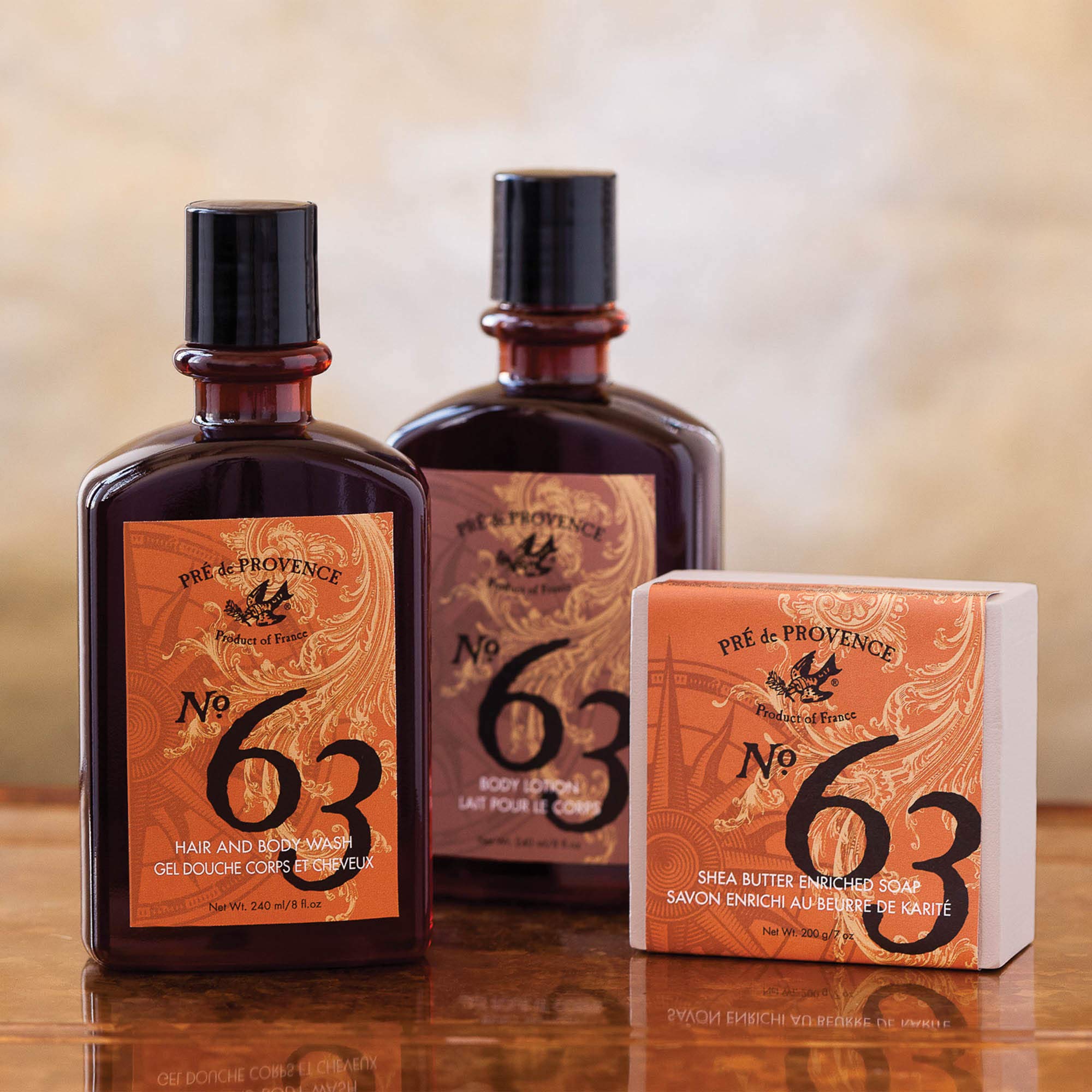 No.63 lotion fits into daily grooming routine.