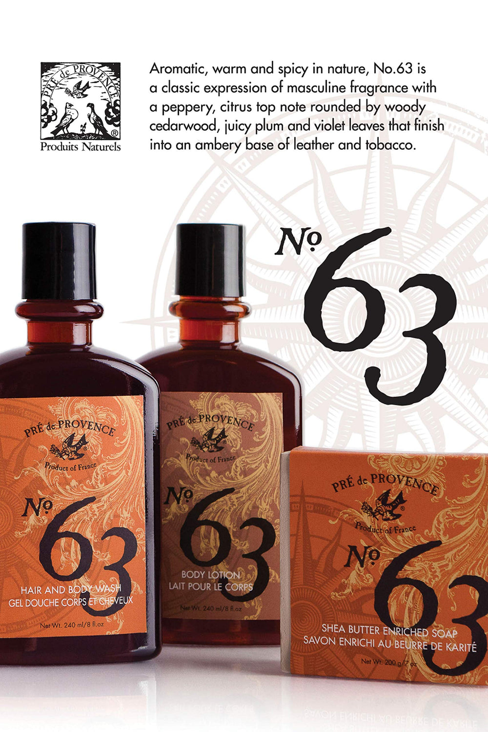 No.63 lotion provides relief for dry skin with daily use.