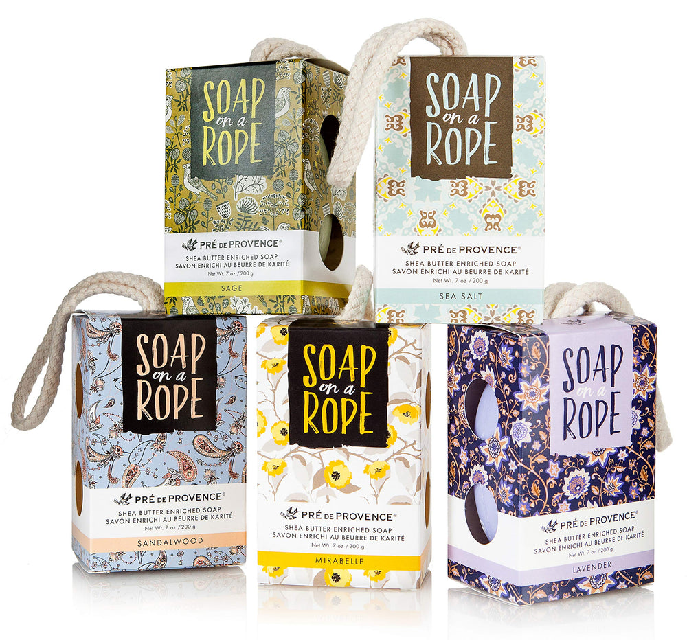Pre de Provence shea butter lavender soap nourishes skin while cleansing.
