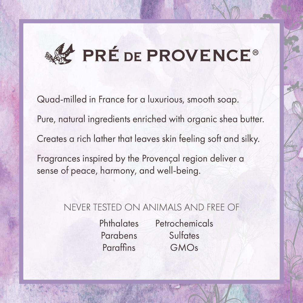 Pre de Provence Verbena gifting vibe; perfect for bridal showers or housewarming.