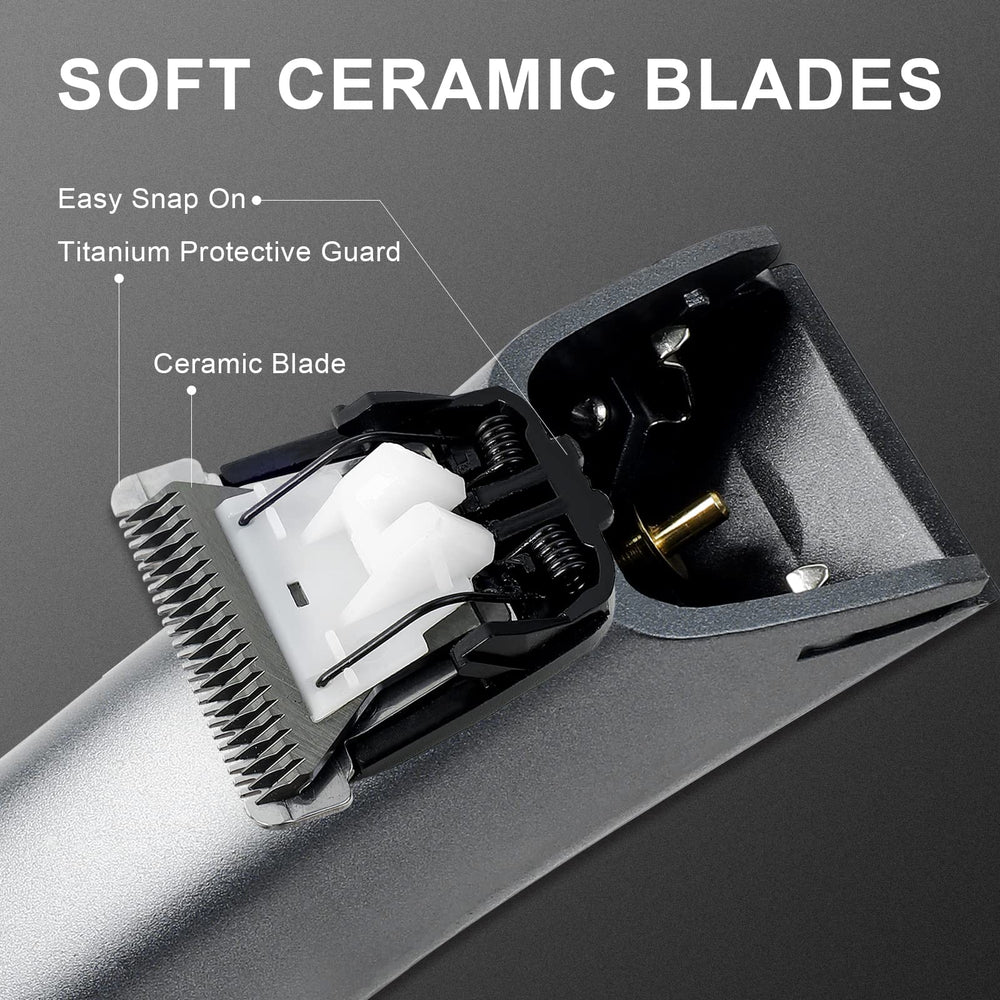 Predyee USB-C charge delivers up to 120 minutes of cordless grooming.