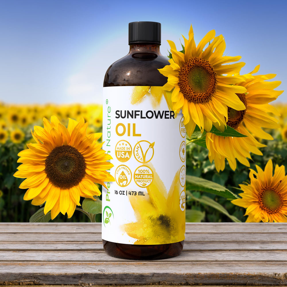Premium Nature sunflower oil spa massage use for blending and massage oil base