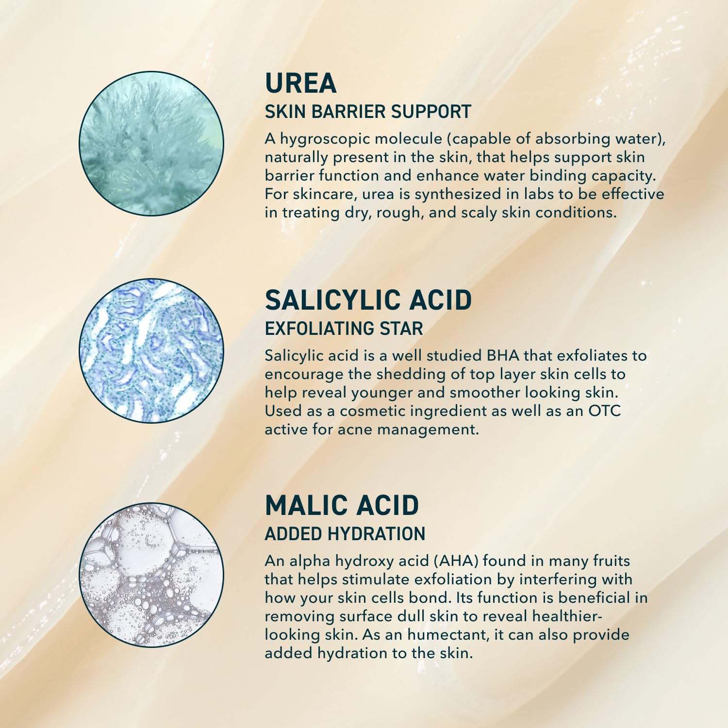 Prequel Skin Foot Rescue demonstrating salicylic acid exfoliation for rough patches.