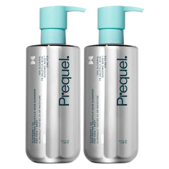 Prequel Skin Gleanser SA front pump bottle for daily hydrating cleansing