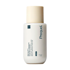 Prequel Skin Half and Half bottle pour showing easy, lightweight hydration.