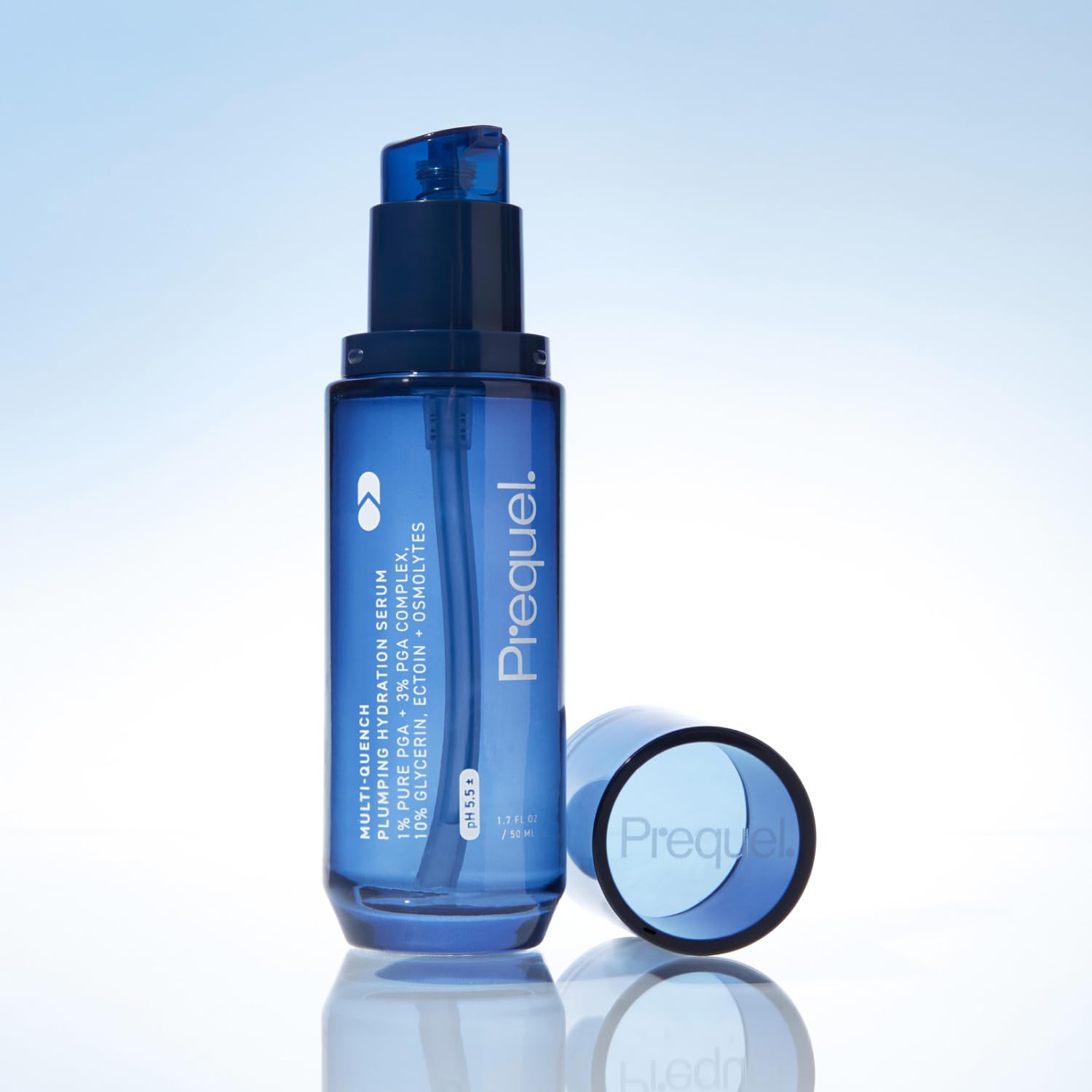 Prequel Skin Multi-Quench usage scene for dry skin care routine