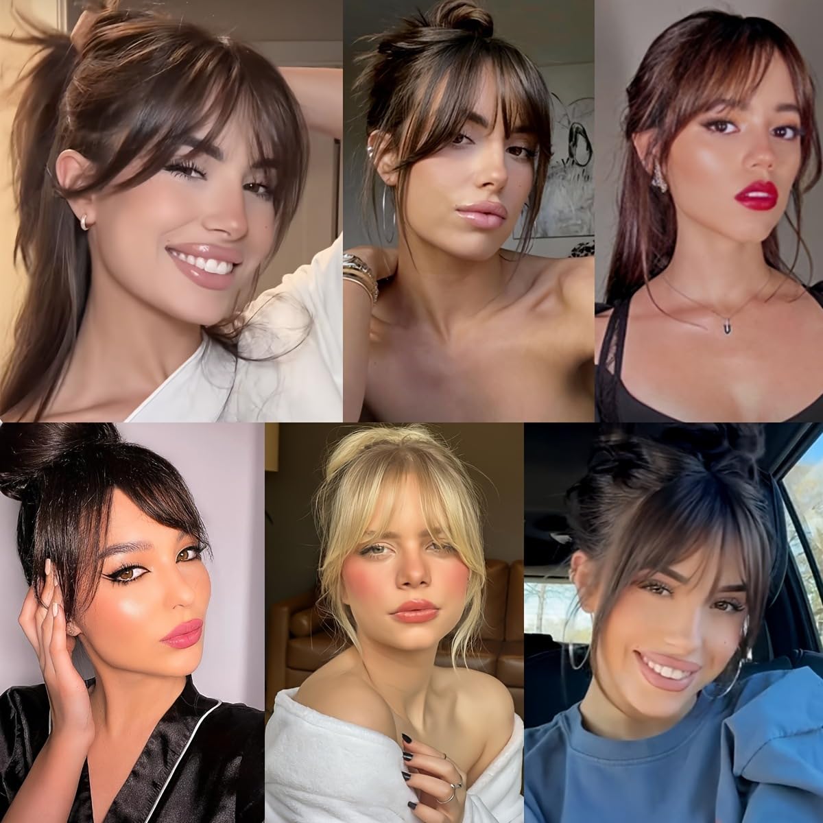 pretelytiti bangs-diy-trim-dye-heat-friendly allows user customization.