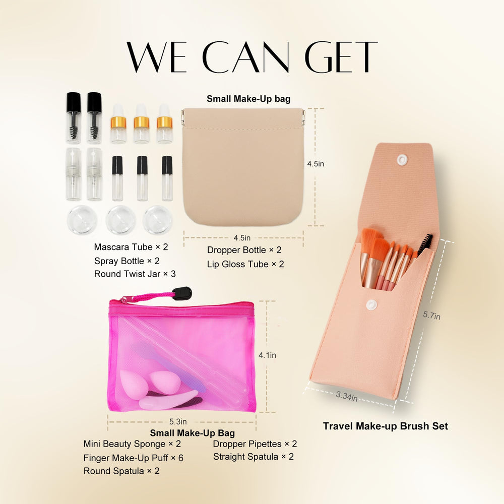 PrettyCare organizer pouches and labeling system aiding quick content checks.