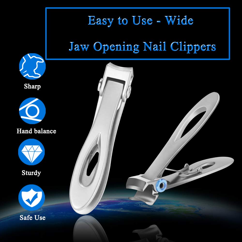 Pretty Diva toenail clipper close-up focusing on thick toenail clipping capability