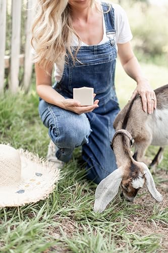 Pretty Farm Girl Pure Tallow + Honey Soap Bar lather demonstrates gentle cleansing for sensitive skin.