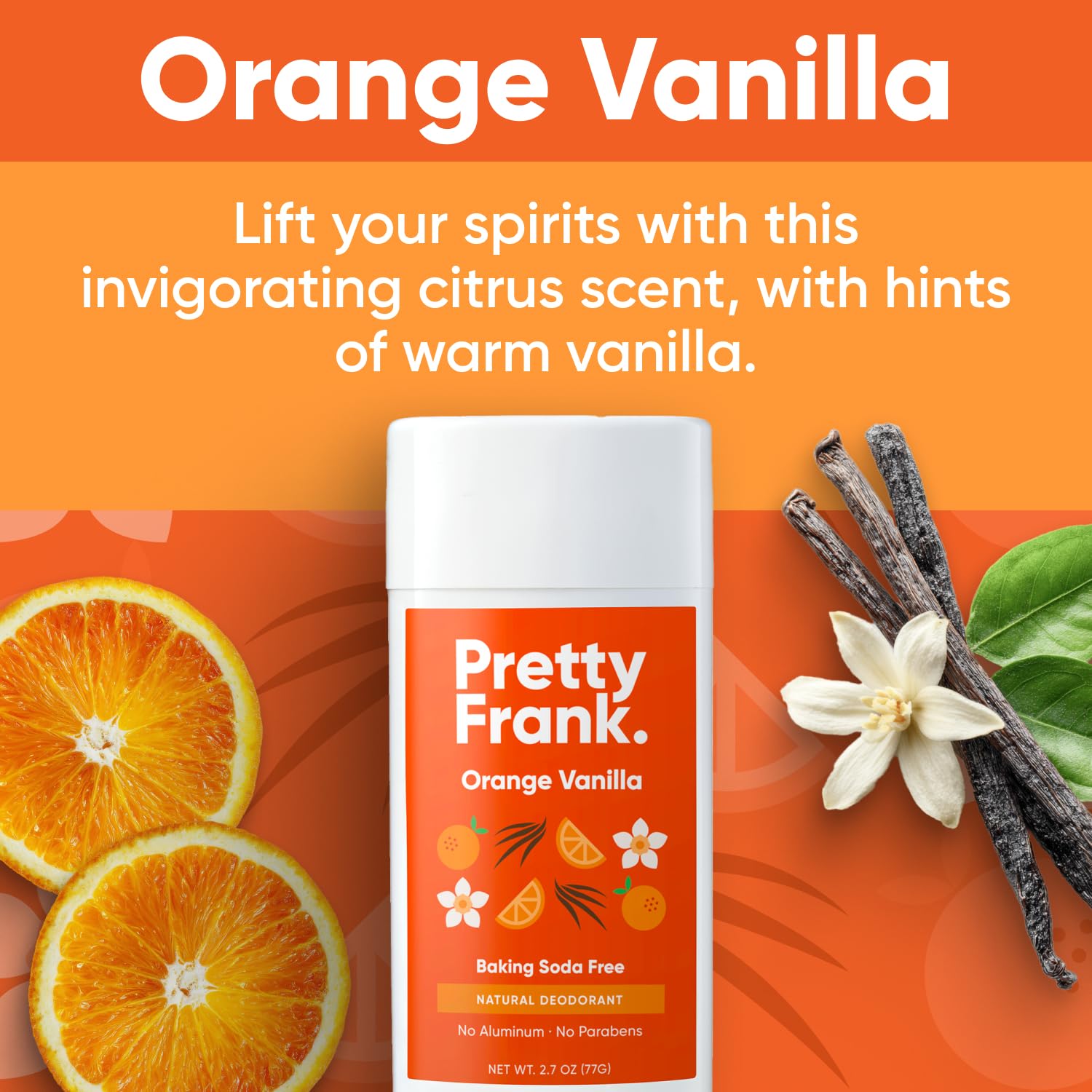 Pretty Frank sensitive-skin-friendly deodorant for comfortable wear during long days.