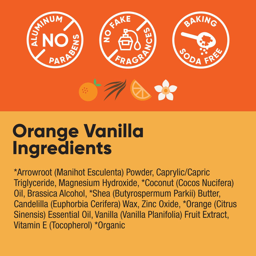 Pretty Frank zinc-magnesium odor-control deodorant, baking soda-free, keeps you fresh.