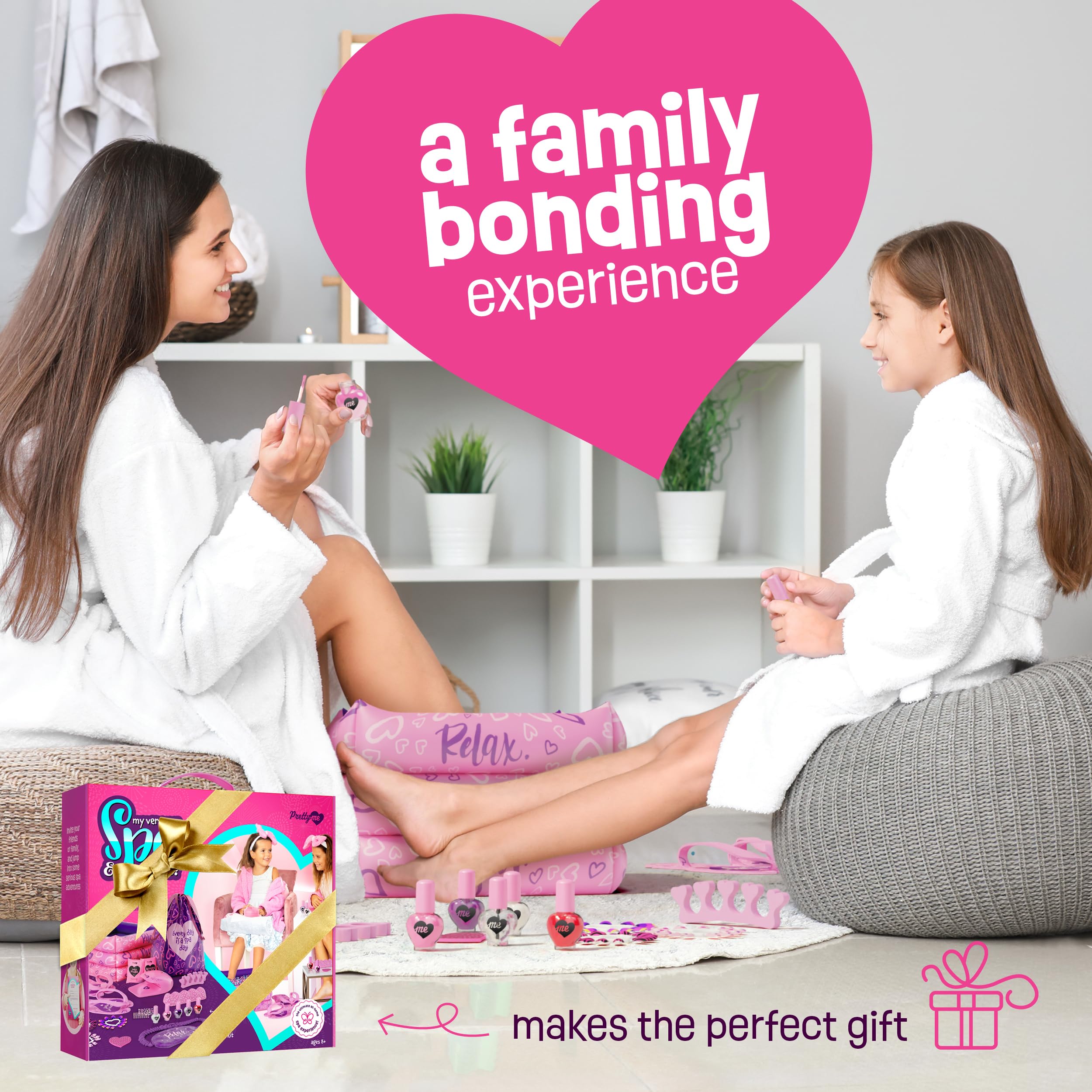 Pretty Me Spa Day Kit nail polish dryer speeds nail drying for fun.
