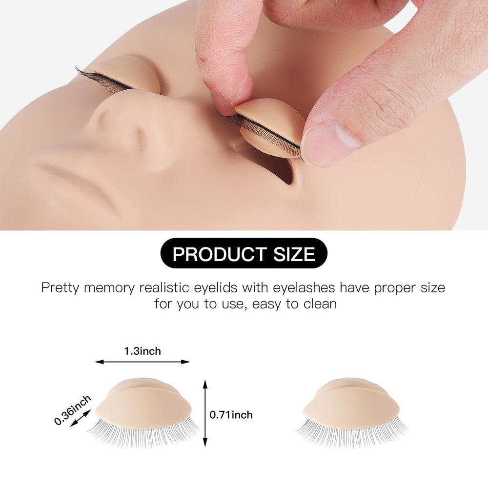Pretty Memory: doble área de práctica para probar estilos de pestañas.