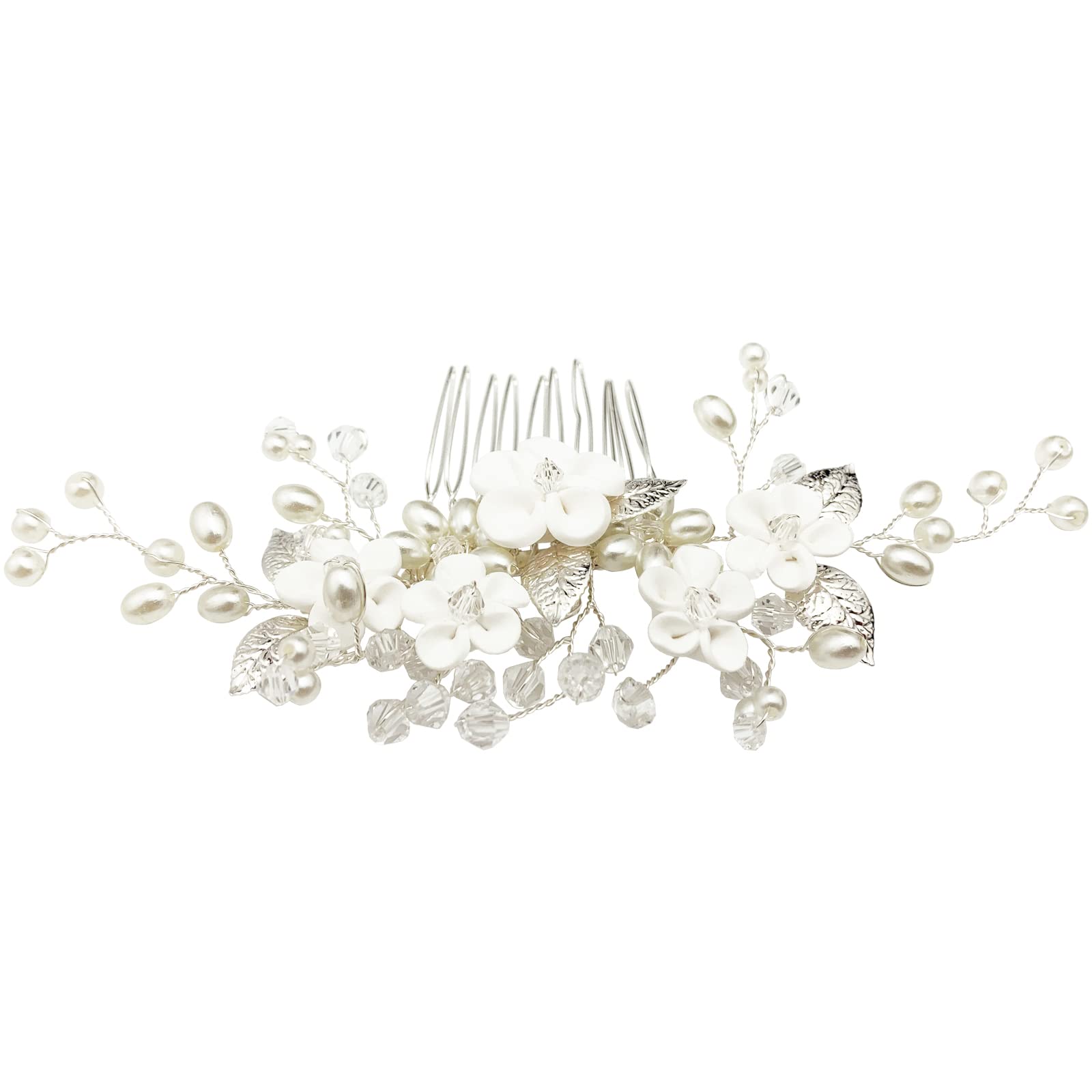 PrettyLife wedding hair accessory suitable for updos and curling styles