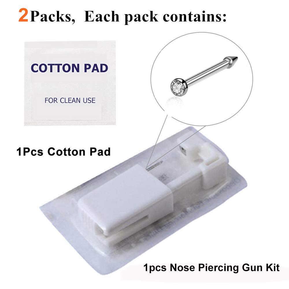 prgislew disposable piercing gun unit ready-to-use for clean procedure.