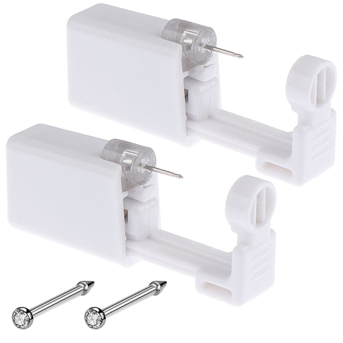 prgislew nose piercing gun 2-pack ready for simple at-home piercing.