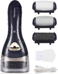PRITECH electric foot callus remover cordless for convenient at-home pedicures