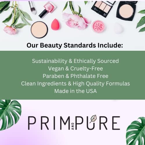 Prim and Pure mermaid brushes with mirror create a kid-friendly mini vanity for parties.