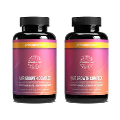 Primal Harvest hair growth vitamins bottle supports daily hair nourishment for fuller strands