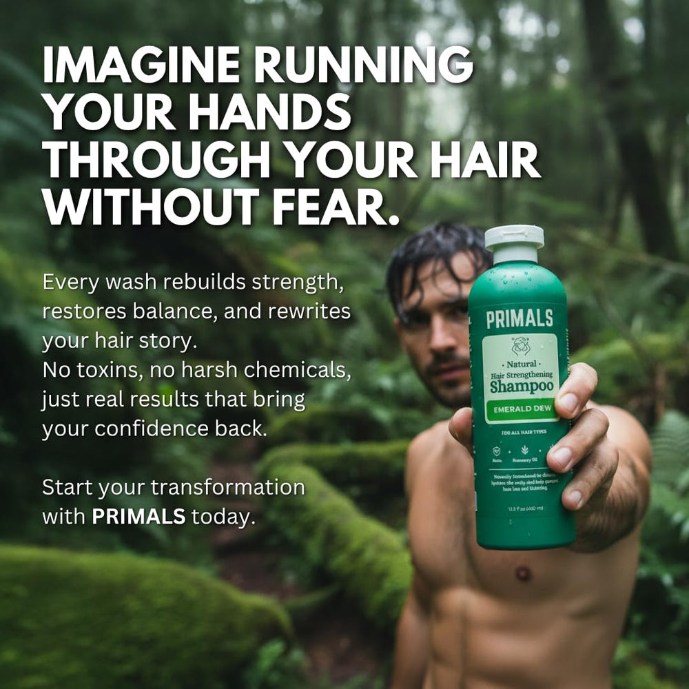 PRIMALS ingredients list highlights plant-derived, non-toxic formula for everyday use.