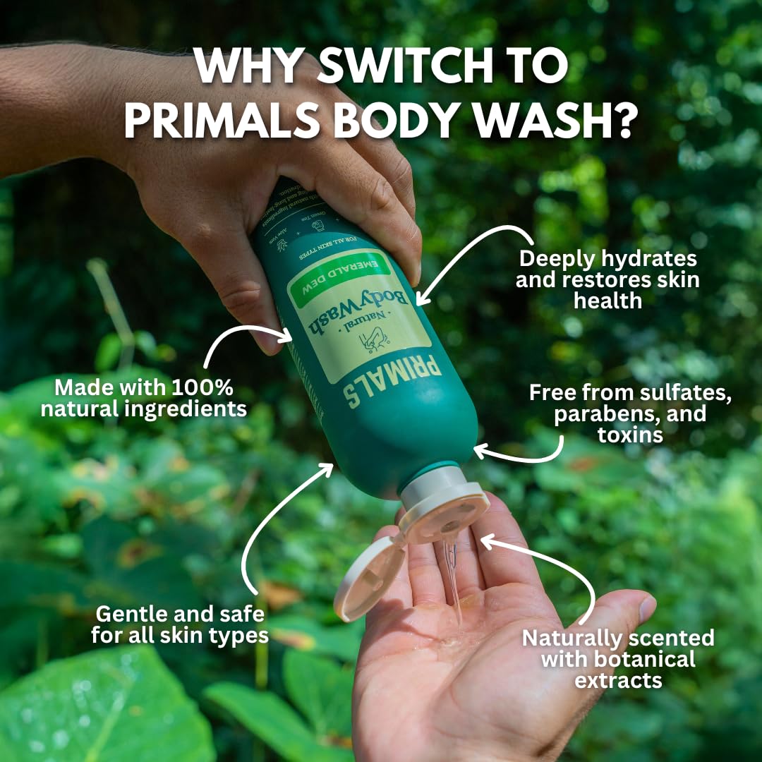 PRIMALS decyl glucoside closeup underlines gentle cleansing without harsh surfactants